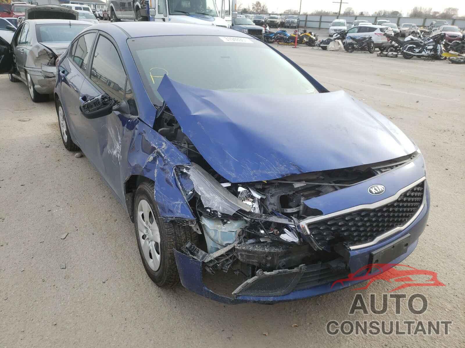 KIA FORTE 2017 - 3KPFL4A70HE144252