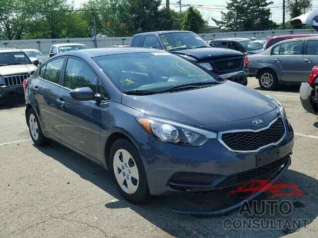 KIA FORTE 2016 - KNAFK4A60G5610537