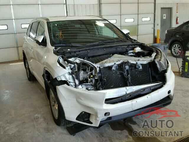 TOYOTA HIGHLANDER 2015 - 5TDDKRFH1FS139671