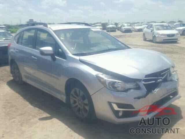 SUBARU IMPREZA 2015 - JF1GPAV67FH230728