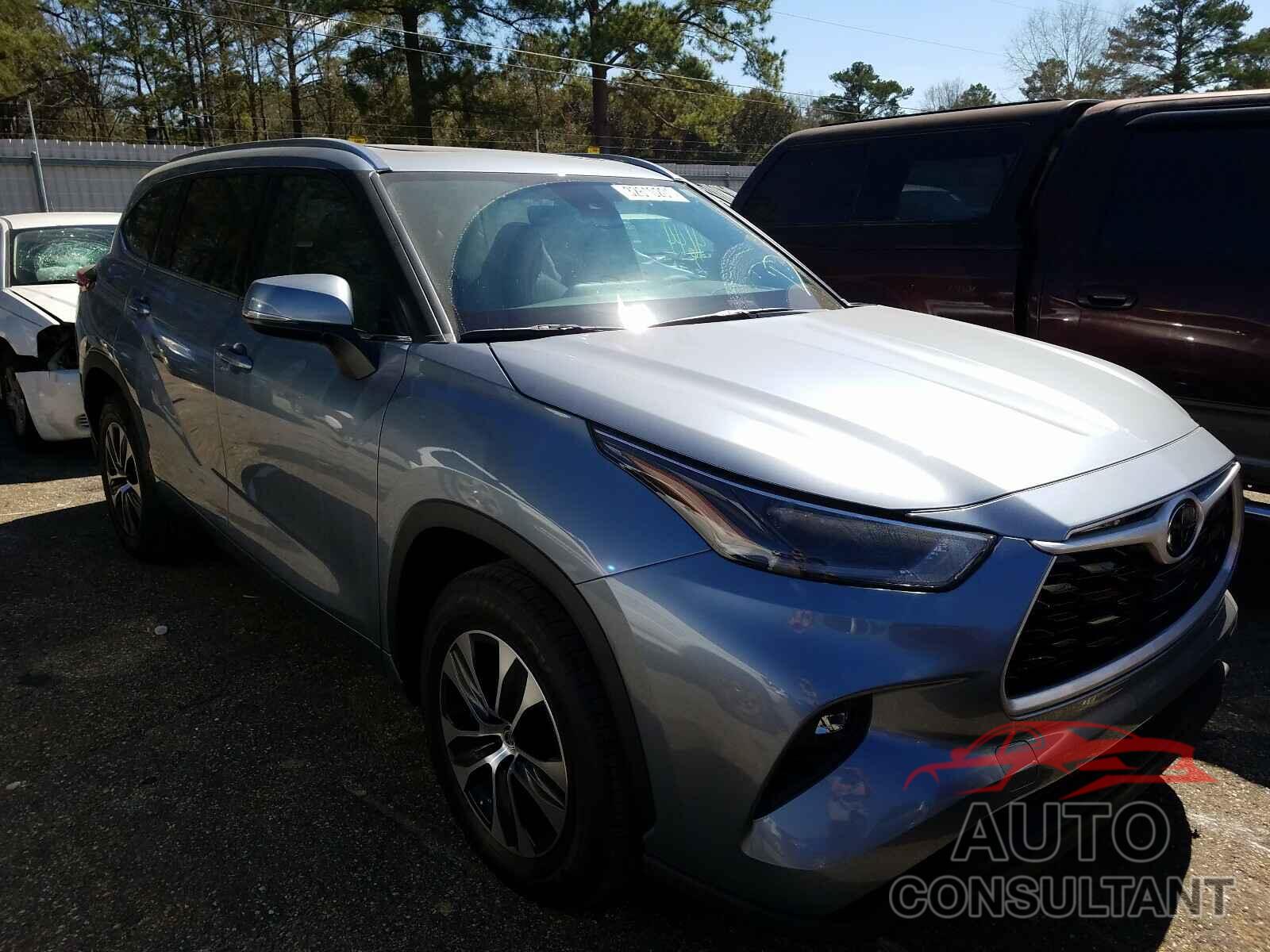 TOYOTA HIGHLANDER 2021 - 5TDGZRAH8MS036180