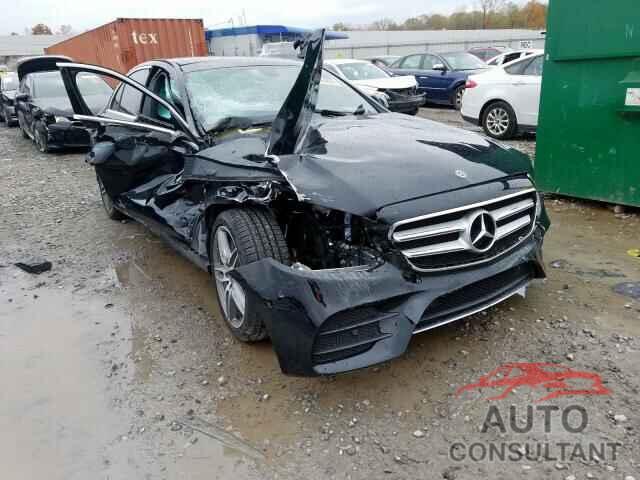 MERCEDES-BENZ E CLASS 2017 - WDDZF4JB0JA476800