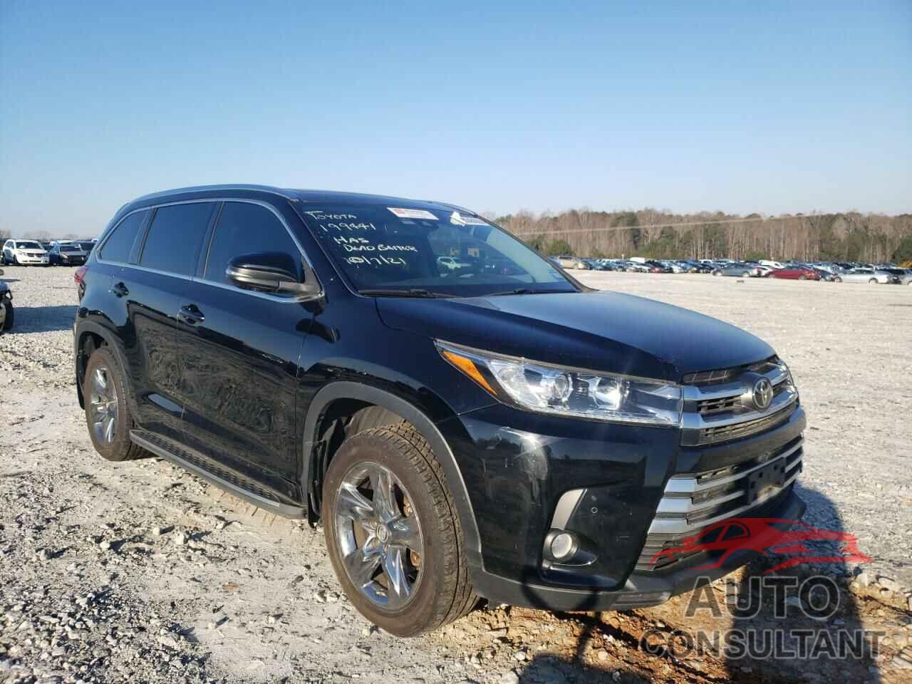 TOYOTA HIGHLANDER 2017 - 5TDYZRFH9HS199441