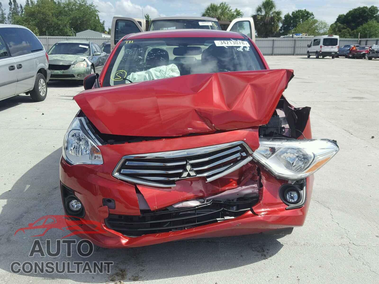 MITSUBISHI MIRAGE 2017 - ML32F3FJ9HHF18409