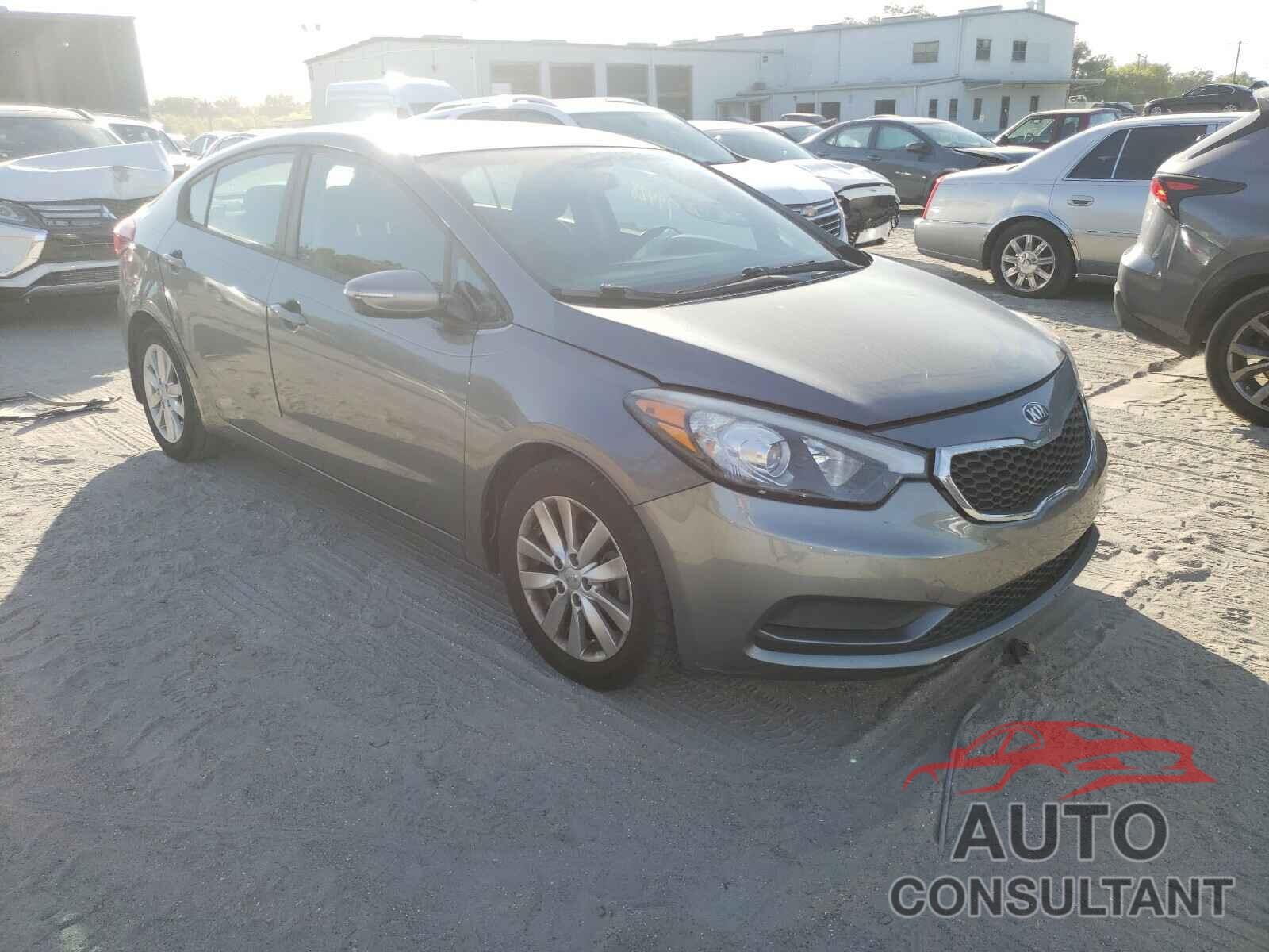 KIA FORTE 2016 - KNAFX4A63G5602448