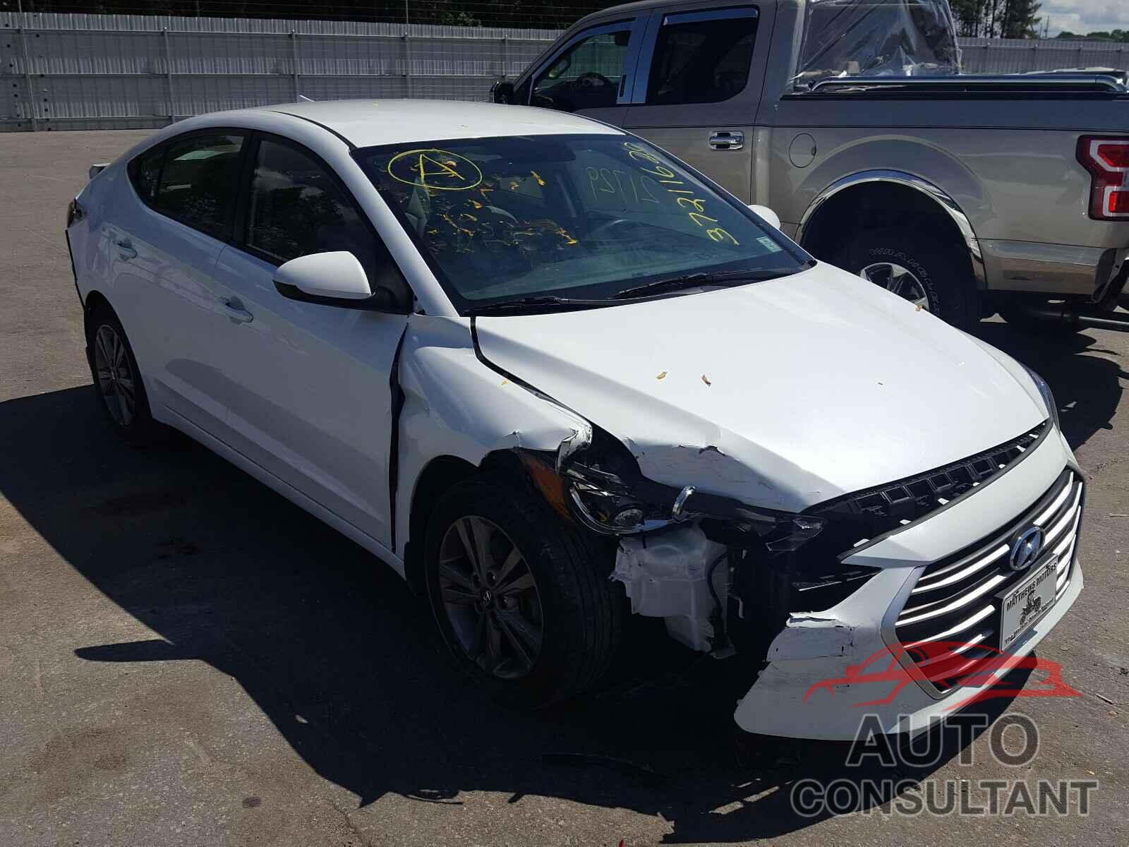 HYUNDAI ELANTRA 2017 - 5NPD84LF1HH129669