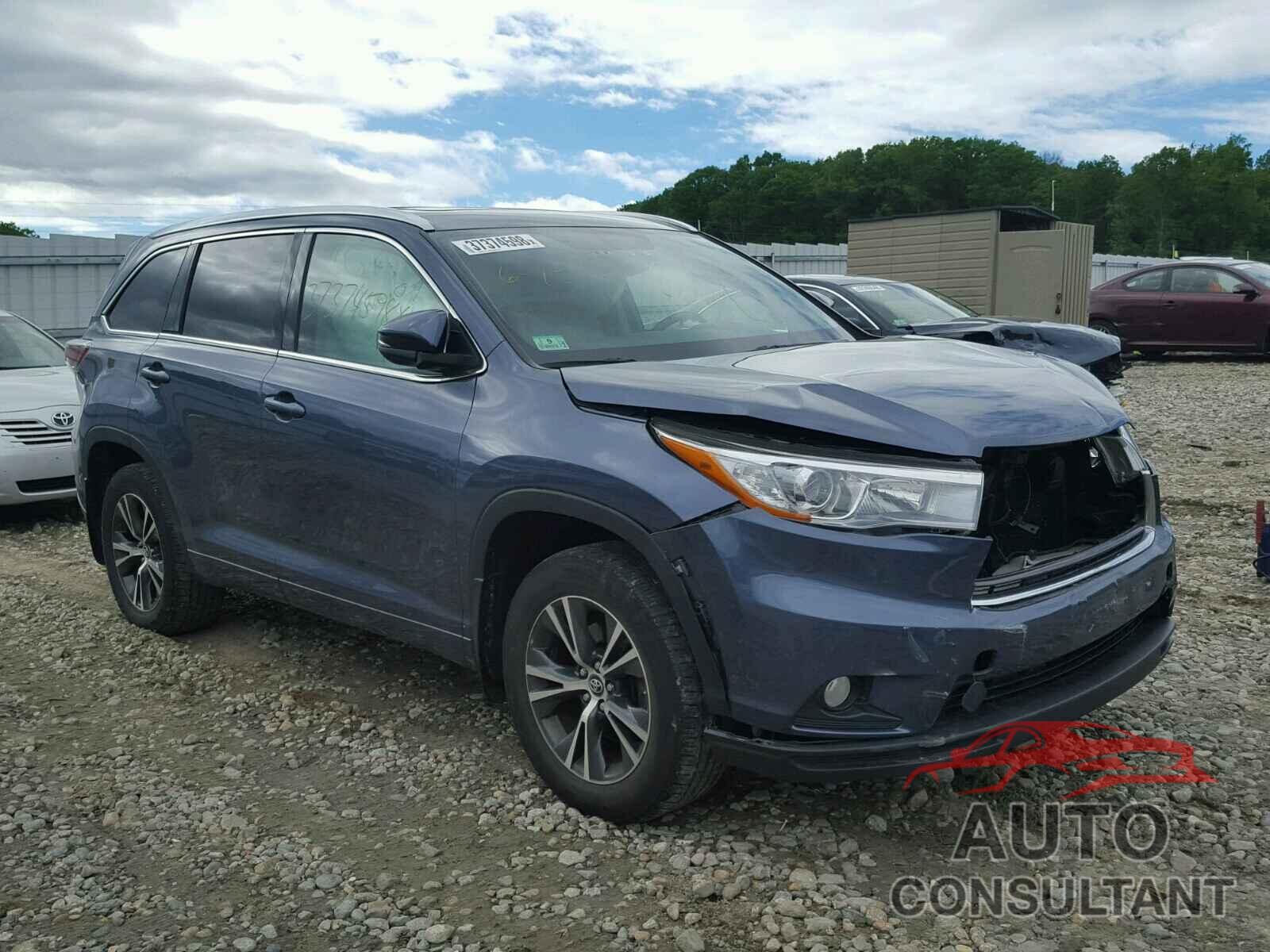 TOYOTA HIGHLANDER 2016 - 5TDJKRFH4GS311986