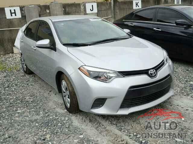 TOYOTA COROLLA 2016 - 2T1BURHE1GC681139