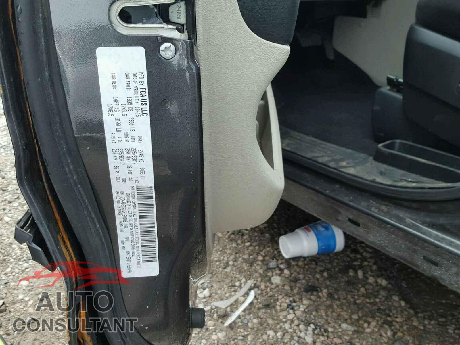 DODGE CARAVAN 2016 - 2C4RDGCG7GR160888