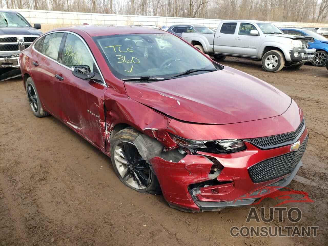 CHEVROLET MALIBU 2017 - 1G1ZE5ST9HF127408