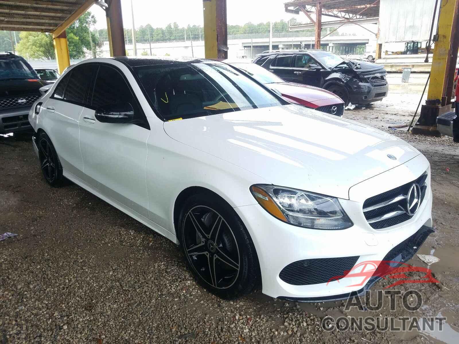 MERCEDES-BENZ C CLASS 2018 - WDDWF4JB1JR419493