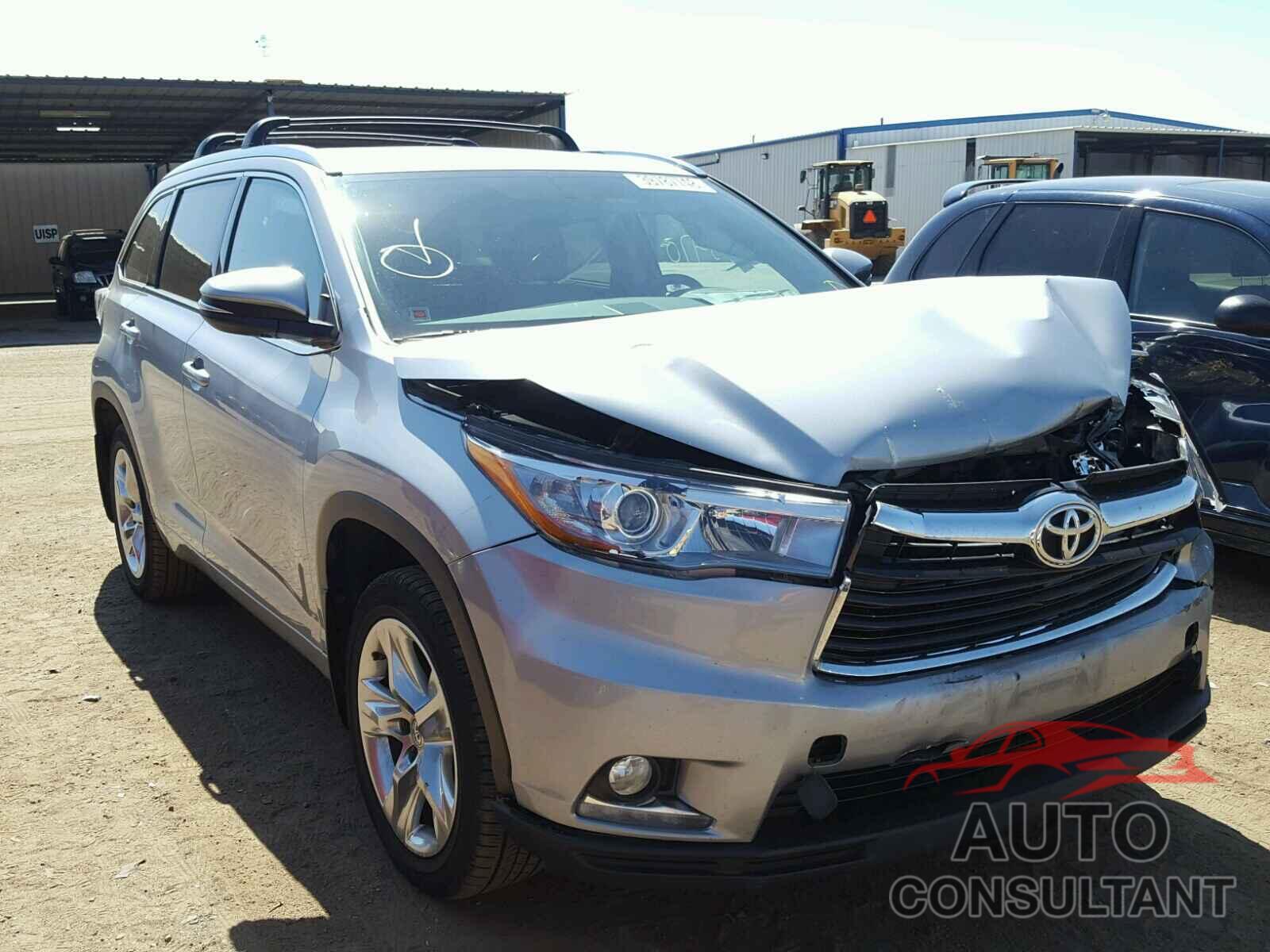 TOYOTA HIGHLANDER 2015 - 5TDDKRFH9FS188665