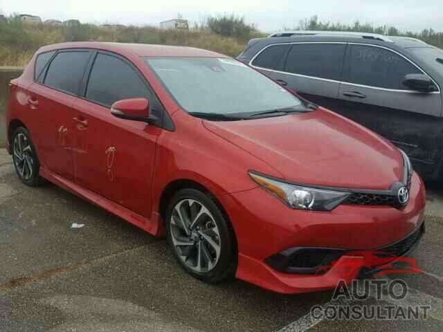 TOYOTA COROLLA 2017 - JTNKARJE6HJ535324