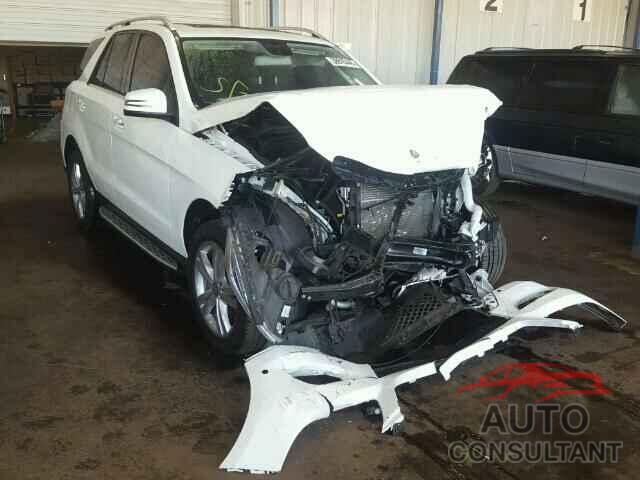 MERCEDES-BENZ ML350 2015 - 4JGDA5HB3FA537266