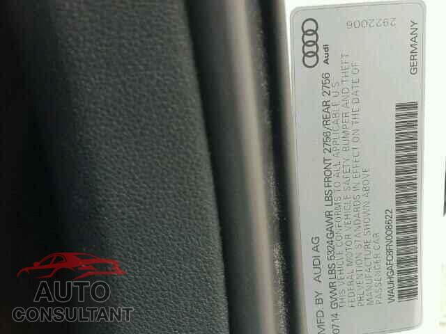AUDI A6 2015 - WAUHGAFC8FN008622