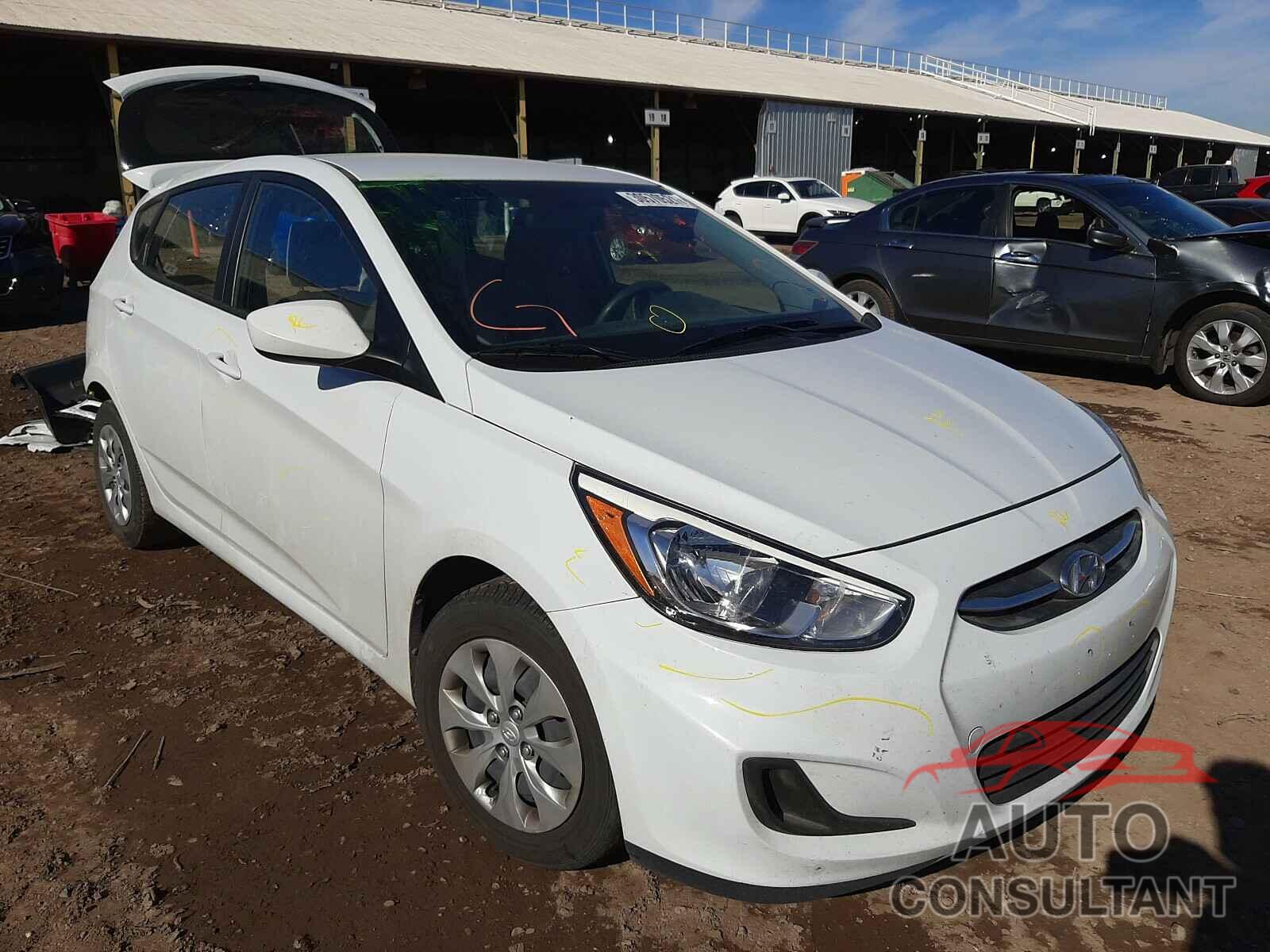 HYUNDAI ACCENT 2017 - KMHCT5AE9HU356717