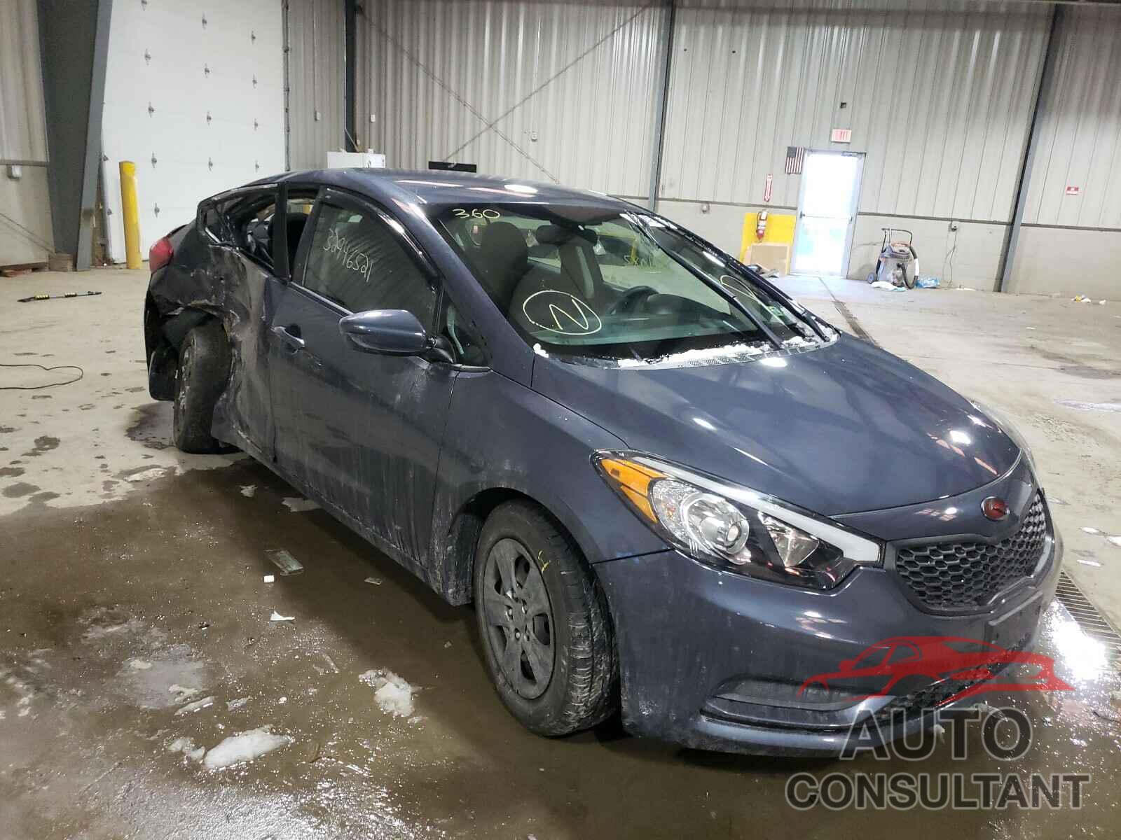 KIA FORTE 2016 - KNAFK4A68G5569610
