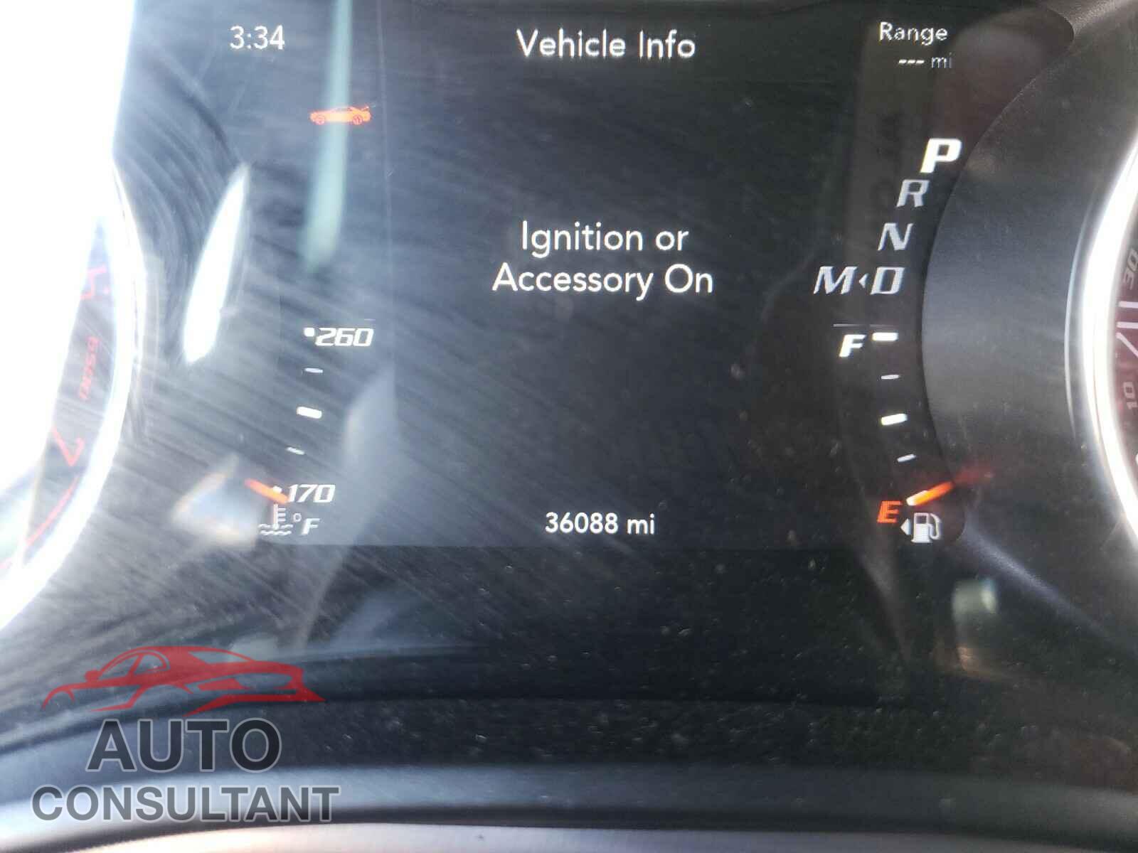 DODGE CHALLENGER 2019 - 2C3CDZFJXKH551934