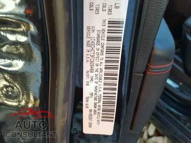 DODGE DURANGO 2015 - 1C4SDHCT3FC826480