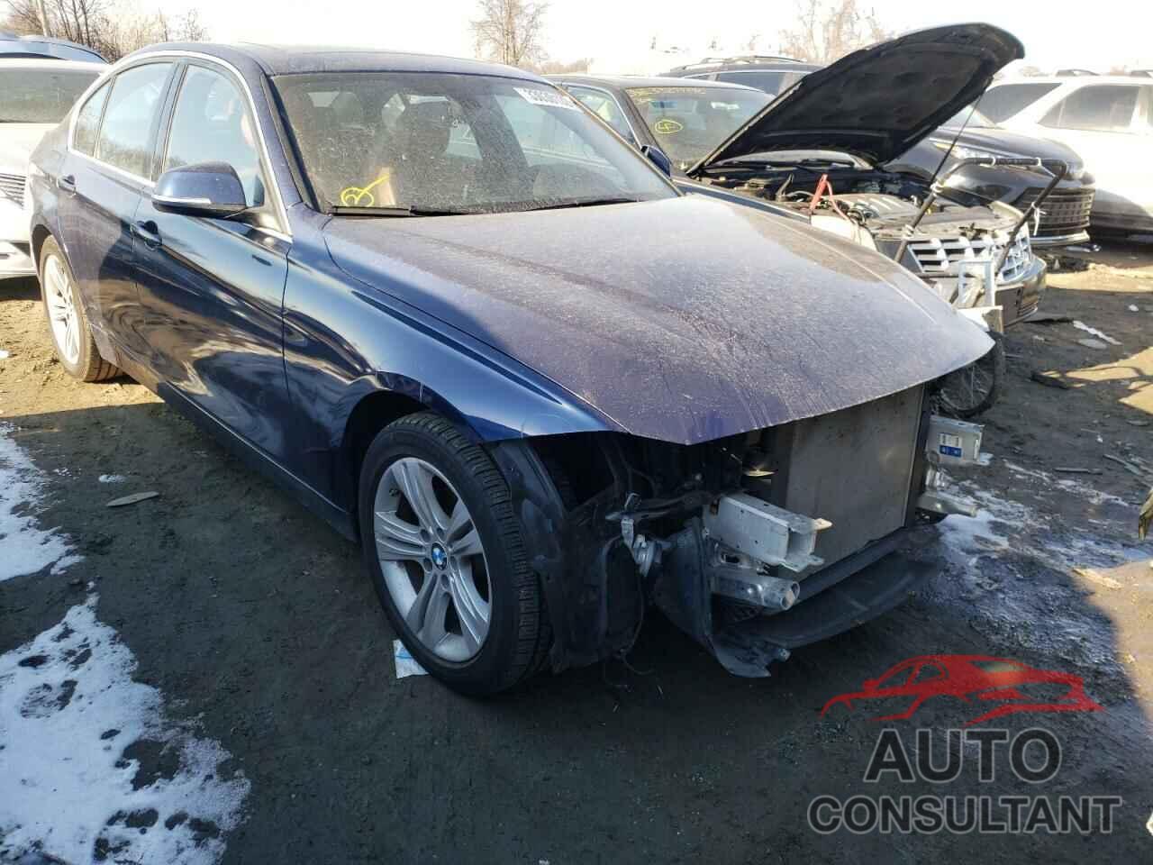 BMW 3 SERIES 2017 - WBA8D9G37HNU62062