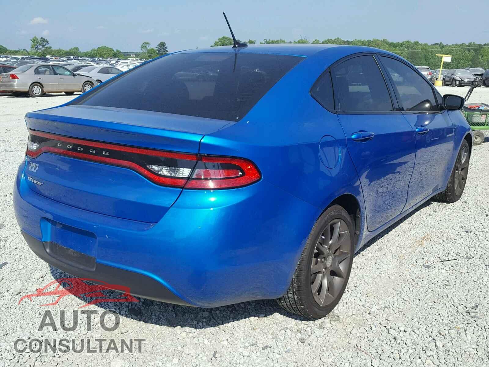 DODGE DART 2016 - 1C3CDFAA9GD539784