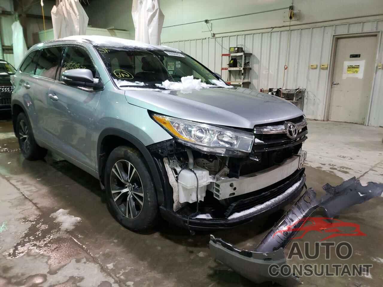TOYOTA HIGHLANDER 2016 - 5TDJKRFH2GS295495