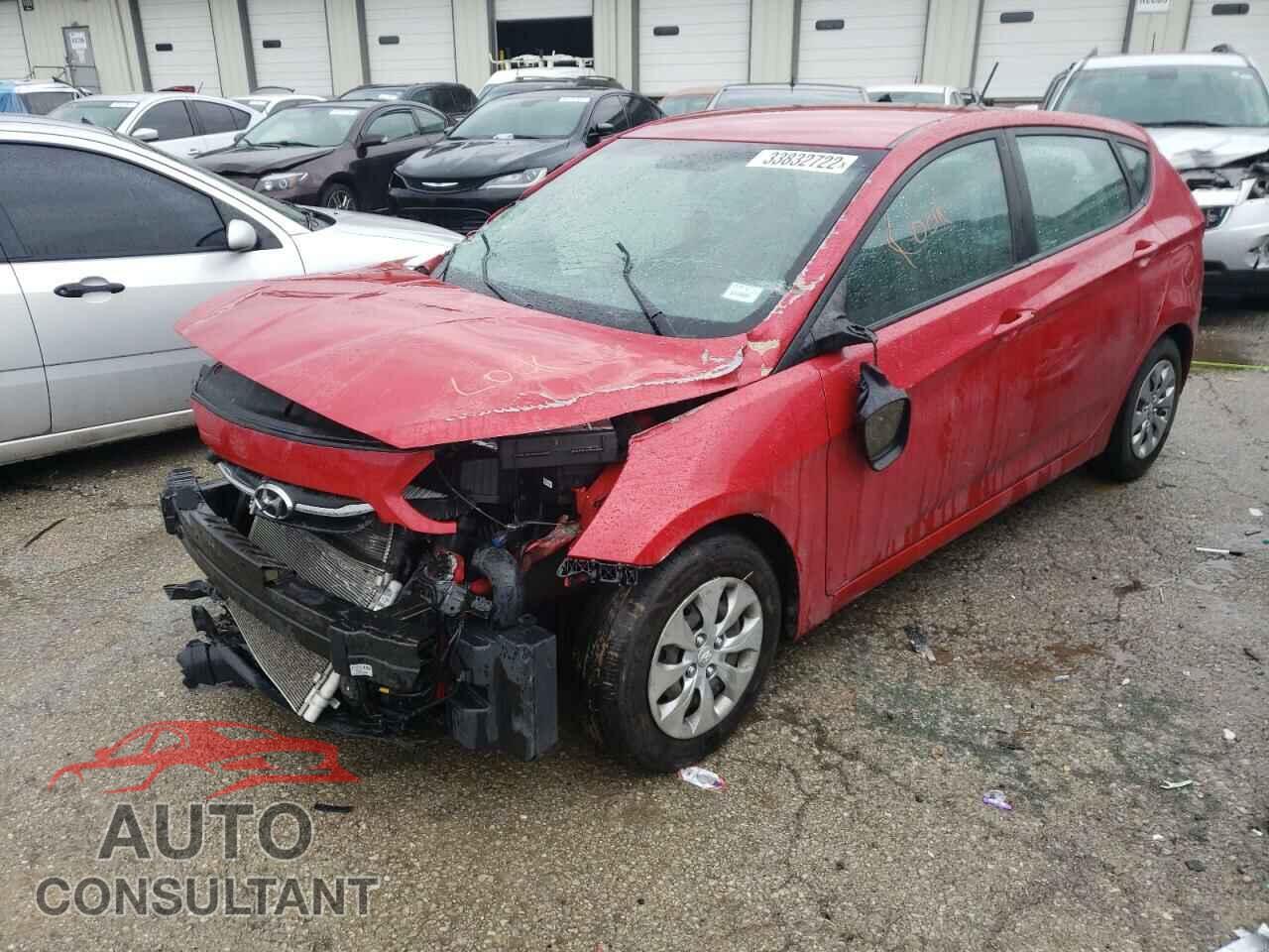 HYUNDAI ACCENT 2017 - 3KPFK4A72HE103690