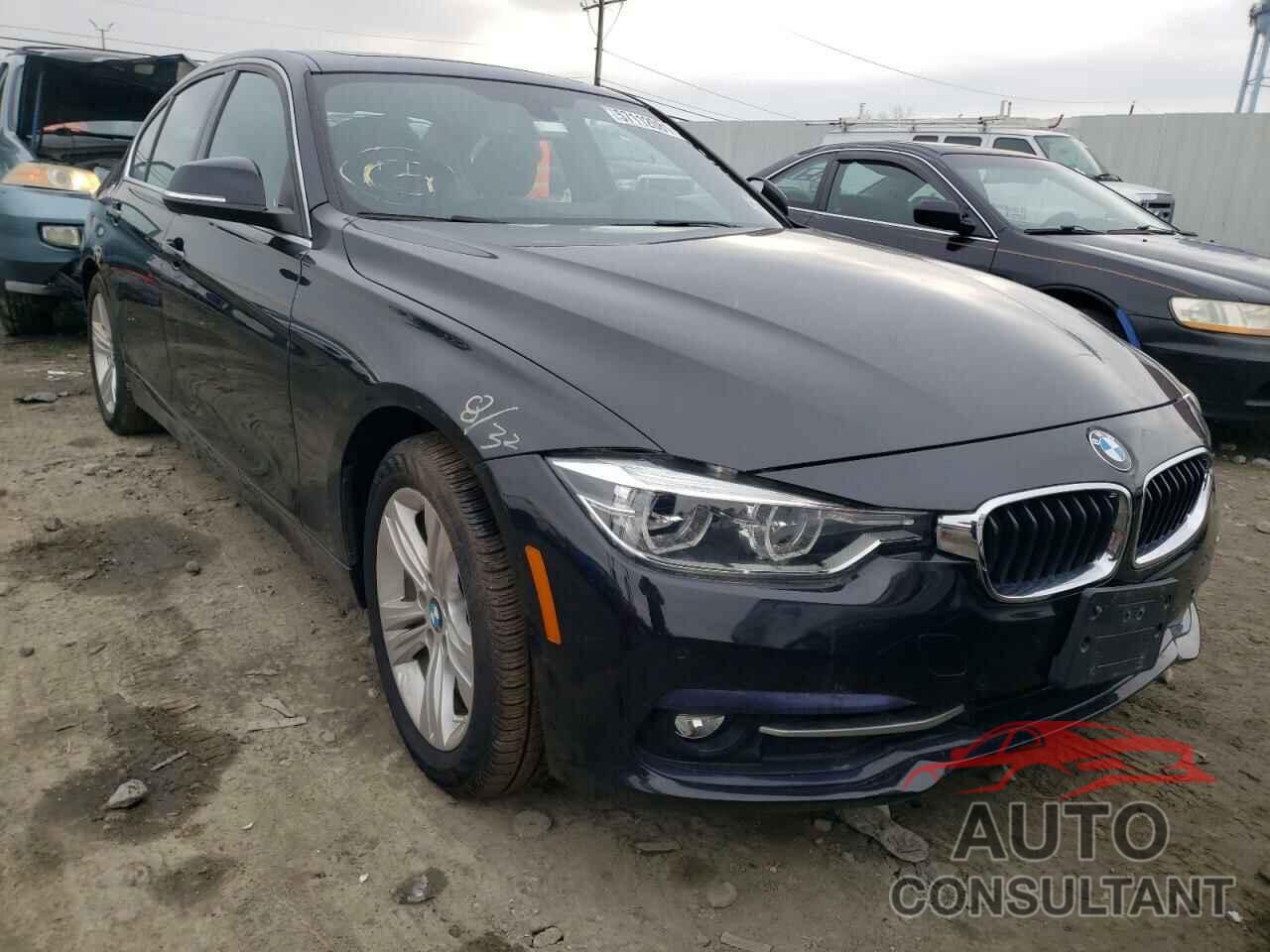 BMW 3 SERIES 2017 - WBA8D9G58HNU58605