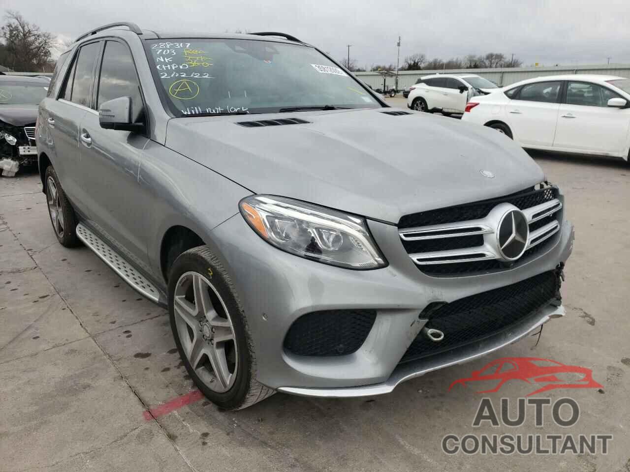 MERCEDES-BENZ GLE-CLASS 2016 - 4JGDA5JB7GA722867