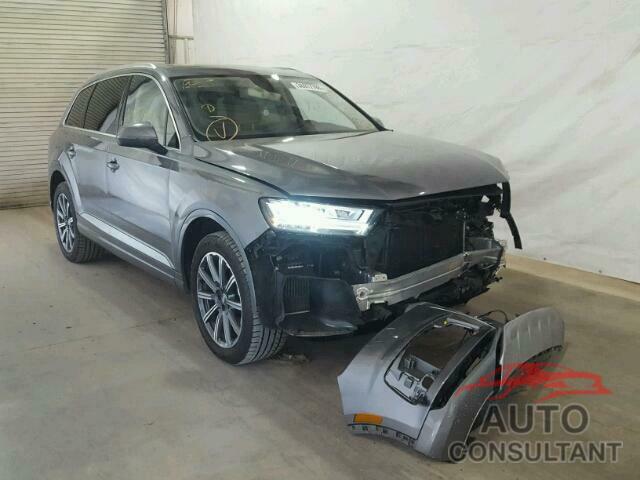 AUDI Q7 2017 - WA1LAAF76HD019526