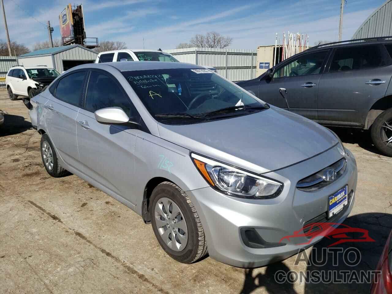 HYUNDAI ACCENT 2017 - KMHCT4AE1HU321583