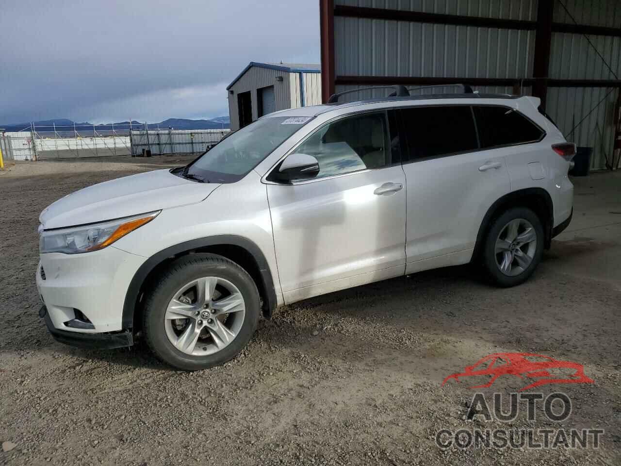 TOYOTA HIGHLANDER 2016 - 5TDDKRFH7GS320890