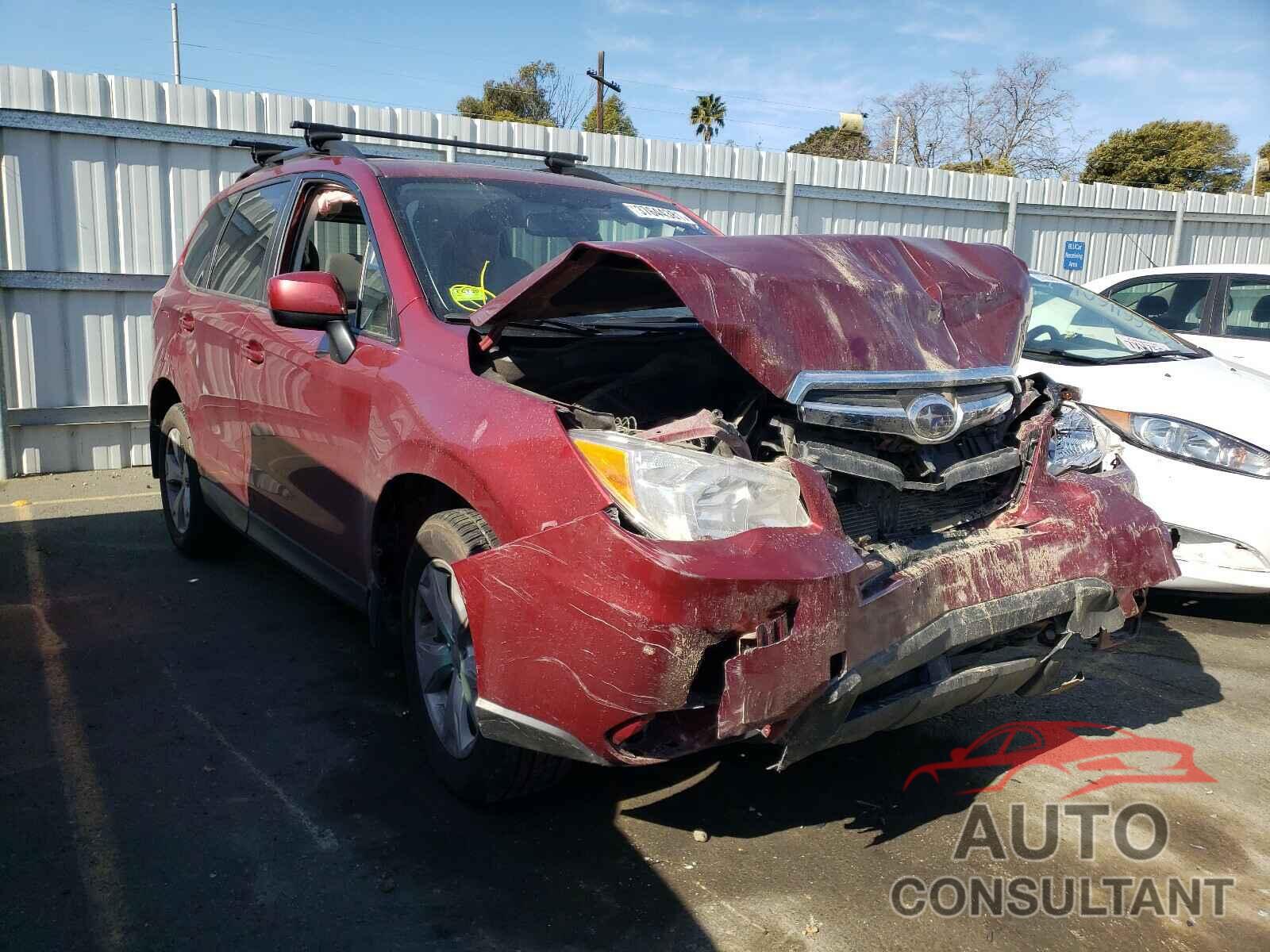 SUBARU FORESTER 2016 - JF2SJADC7GH434140