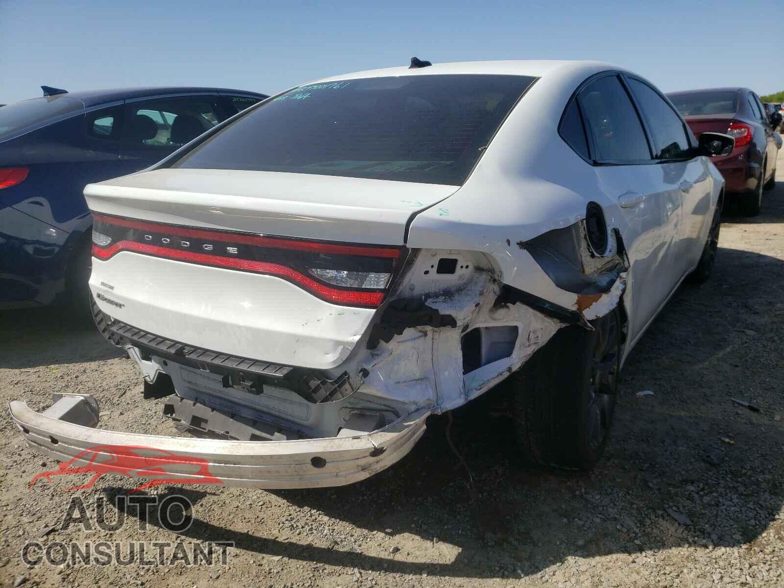 DODGE DART 2016 - 1C3CDFAA7GD767332