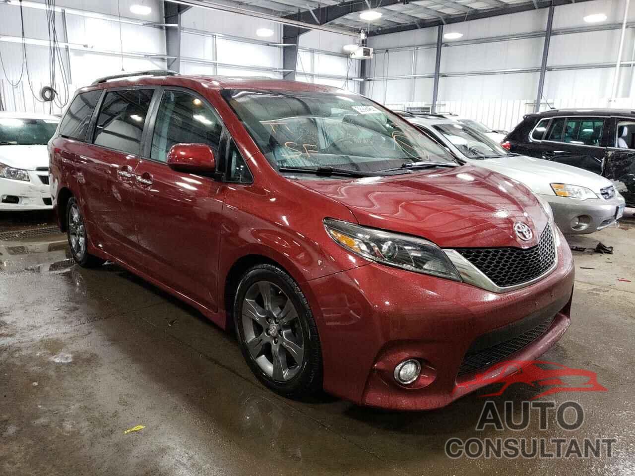 TOYOTA SIENNA 2016 - 5TDXK3DCXGS736305