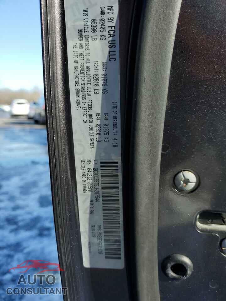 DODGE CHALLENGER 2018 - 2C3CDZBT5JH287544