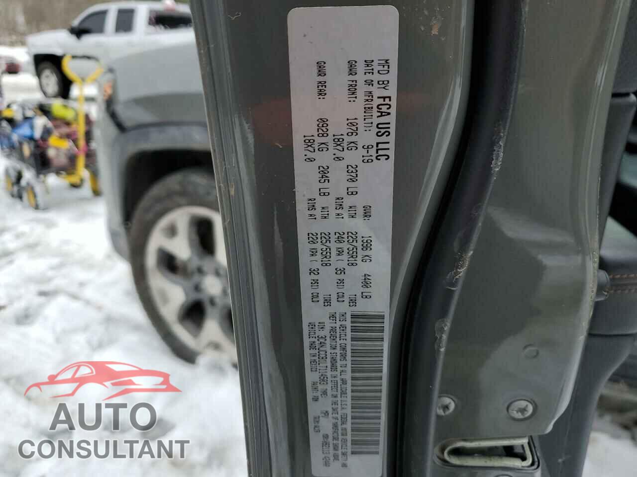 JEEP COMPASS 2020 - 3C4NJCCB1LT114503