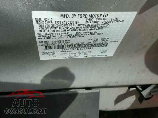 FORD TAURUS 2015 - 1FAHP2F84FG149895