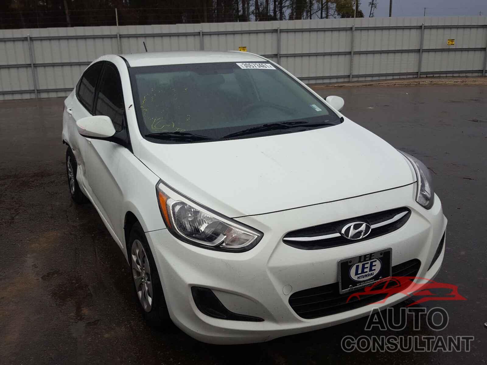 HYUNDAI ACCENT 2016 - KMHCT4AE3GU156988