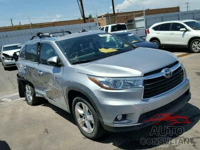 TOYOTA HIGHLANDER 2015 - 5TDDCRFH9FS010266