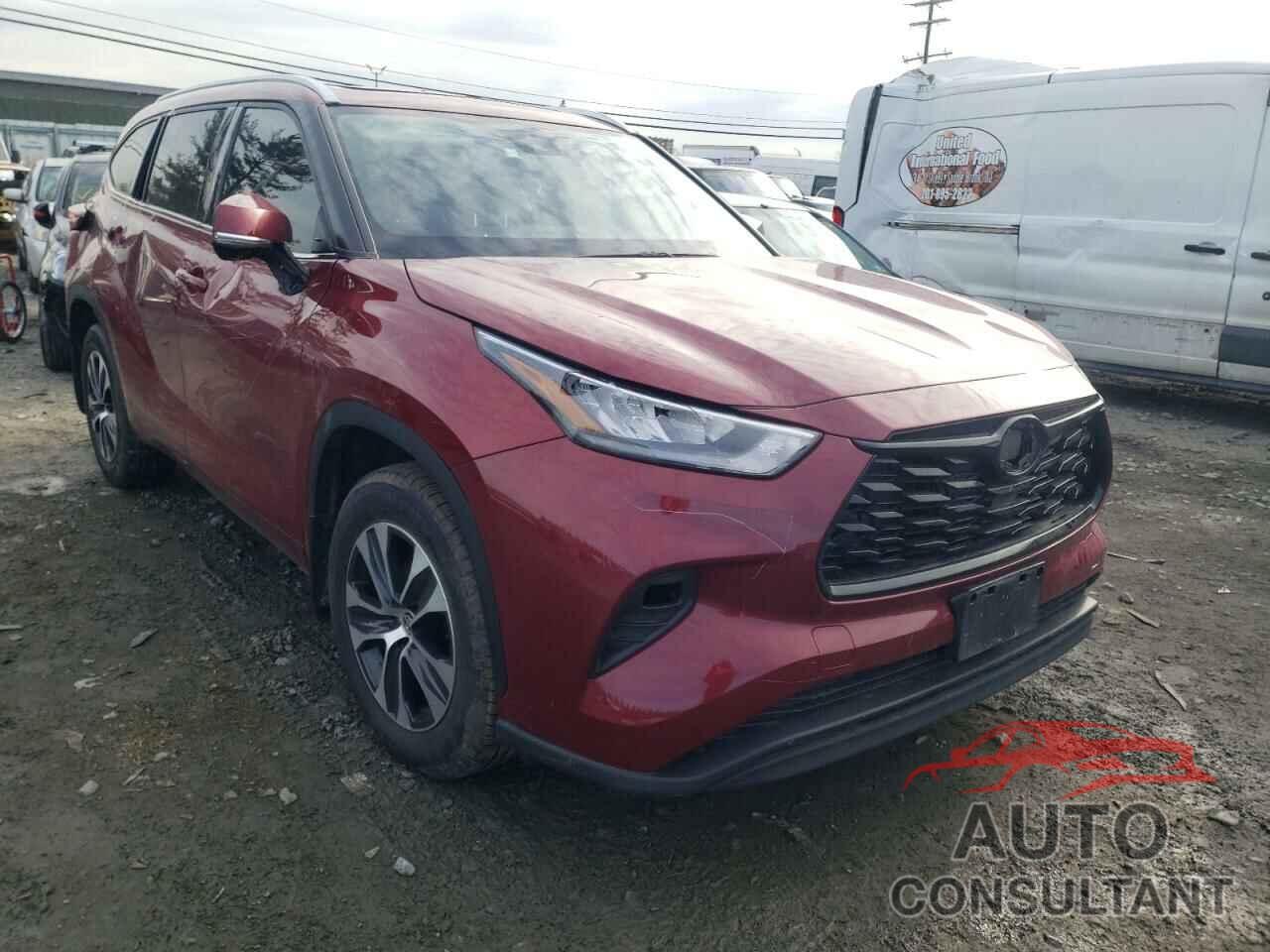 TOYOTA HIGHLANDER 2020 - 5TDGZRBH1LS037040