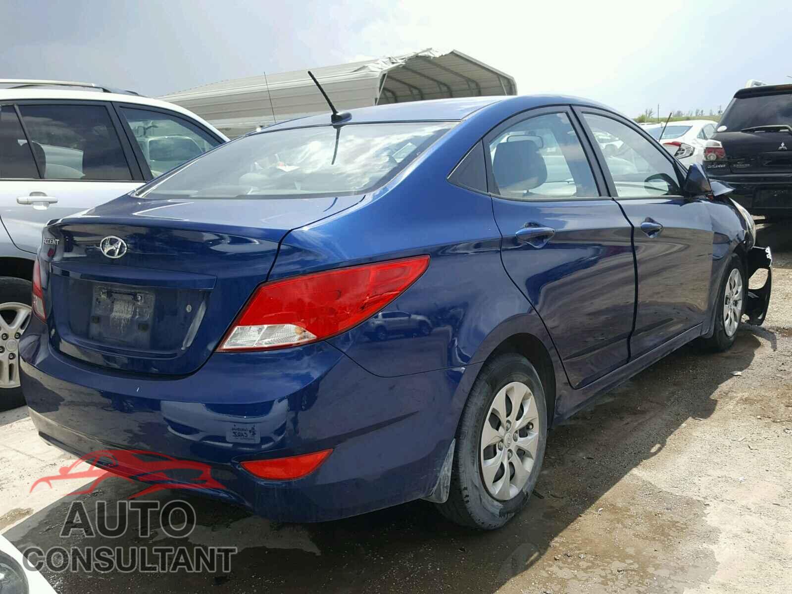 HYUNDAI ACCENT 2016 - KMHCT4AE7GU080465