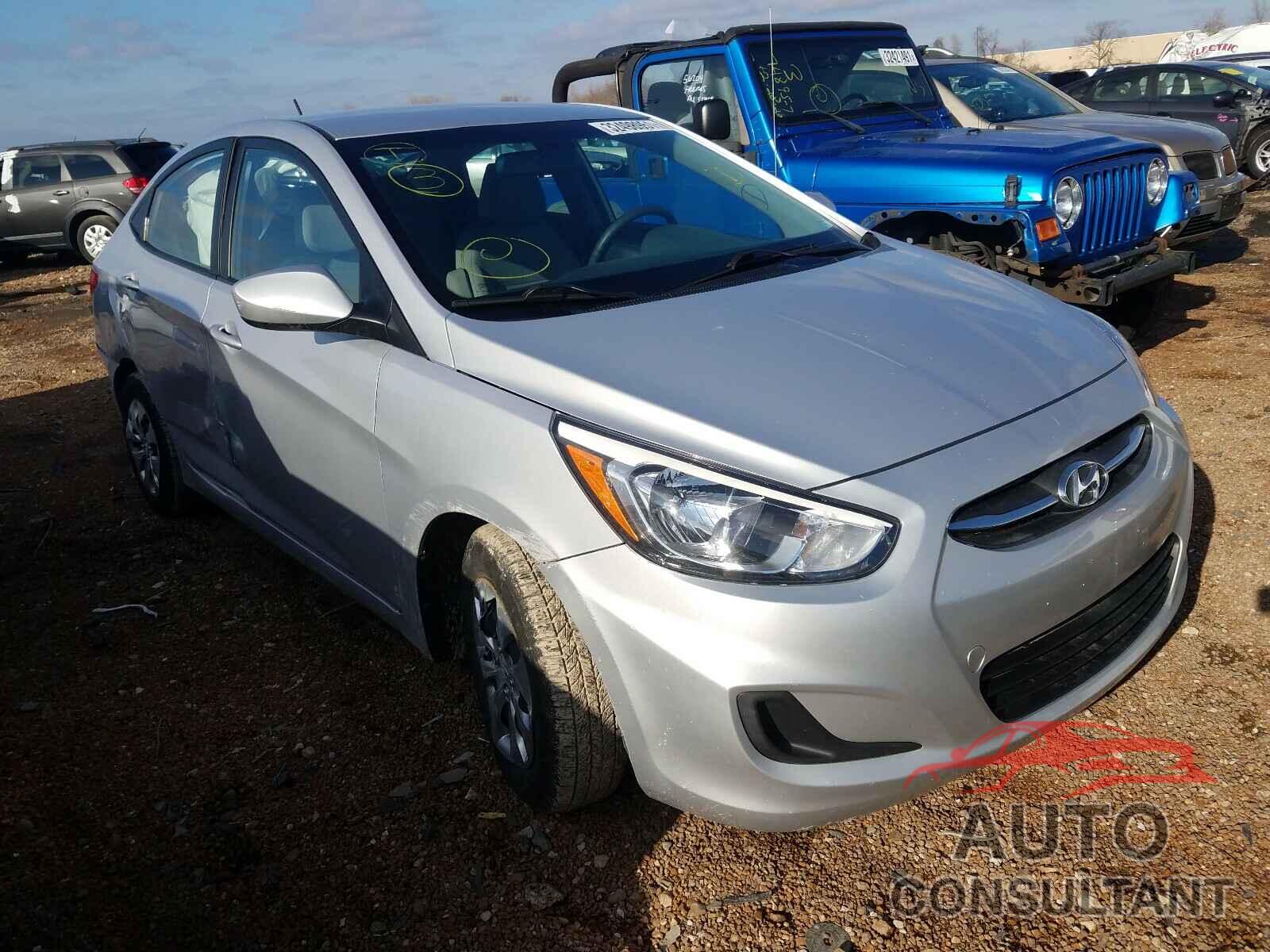 HYUNDAI ACCENT 2017 - KMHCT4AE1HU316688