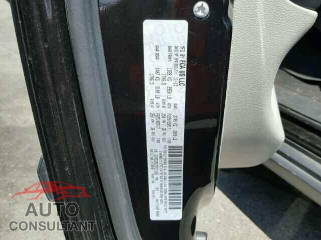 DODGE CARAVAN 2016 - 2C4RDGBG2GR211893
