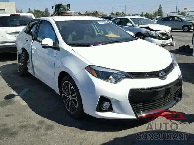 TOYOTA COROLLA 2016 - 5YFBURHE6GP450186