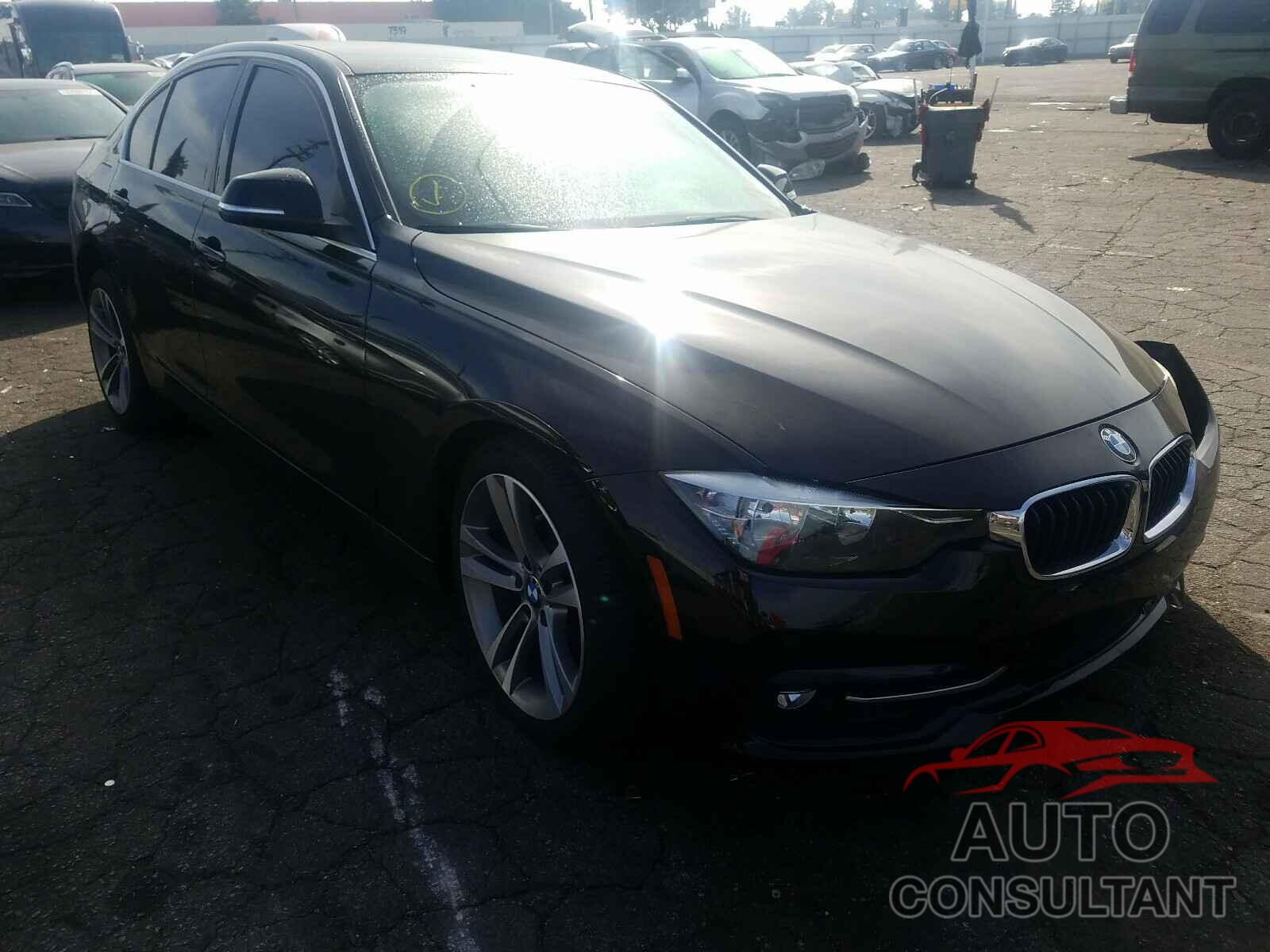 BMW 3 SERIES 2017 - WBA8B9G55HNU09027