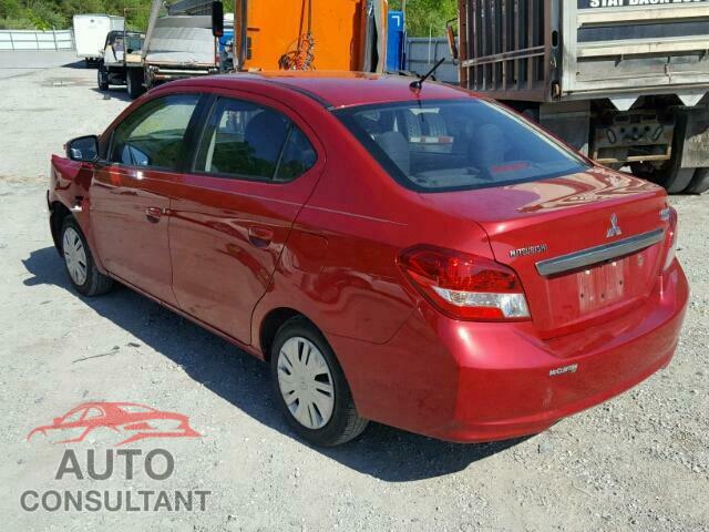 MITSUBISHI MIRAGE 2017 - ML32F3FJ2HHF11088