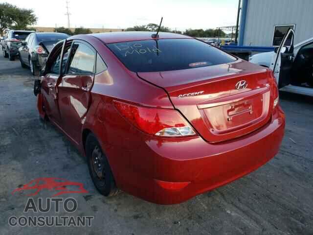 HYUNDAI ACCENT 2016 - KMHCT4AE6GU043648