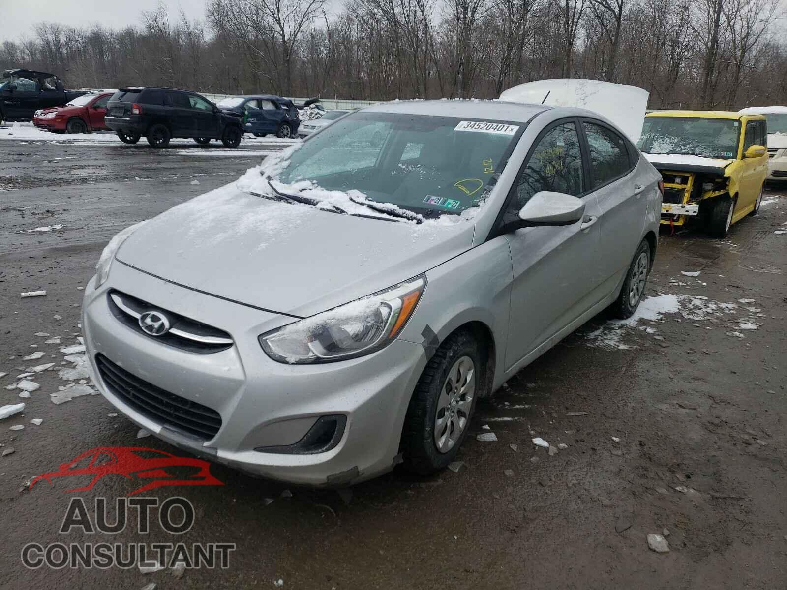 HYUNDAI ACCENT 2016 - KMHCT4AE2GU104056