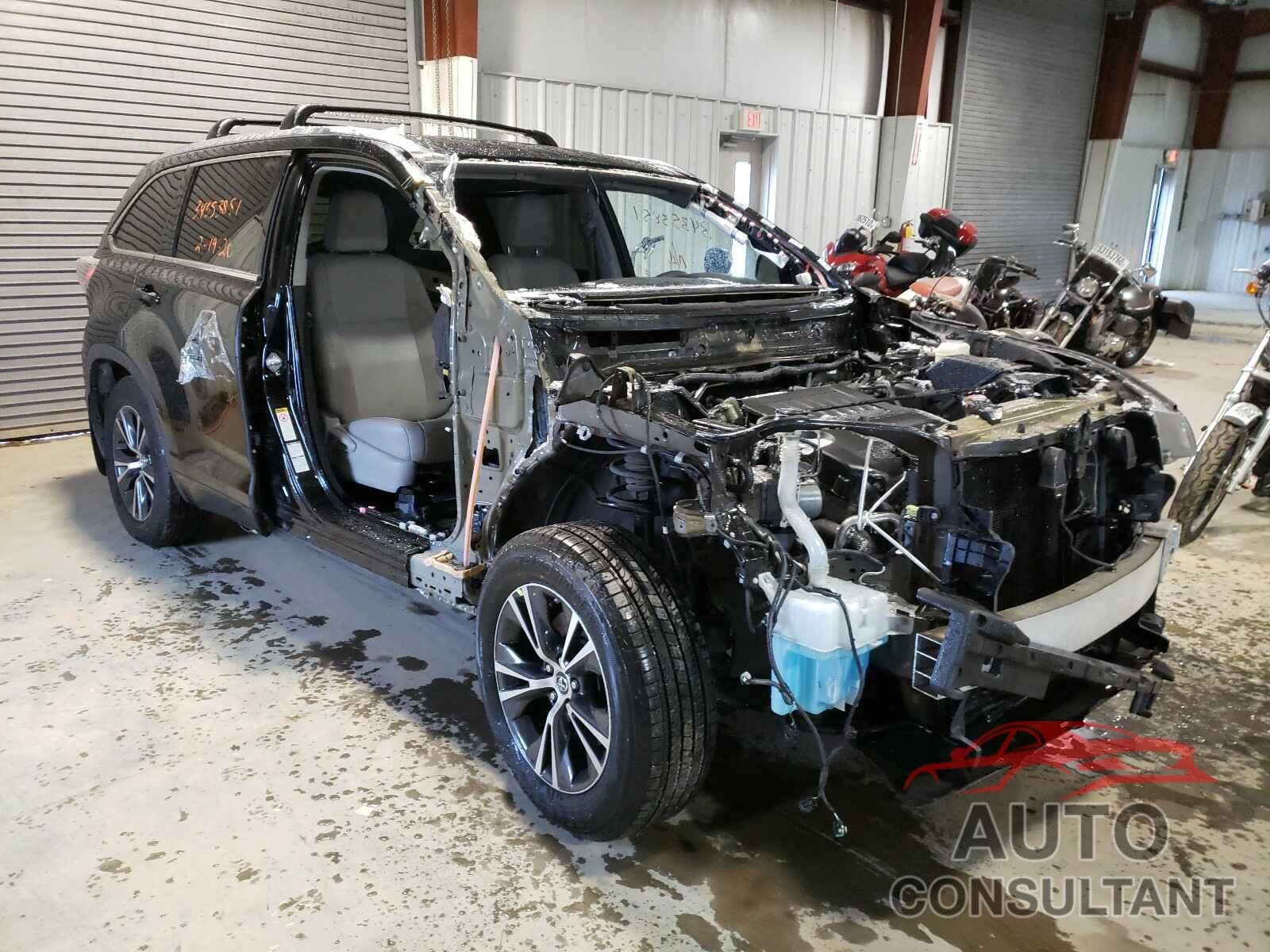 TOYOTA HIGHLANDER 2016 - 5TDJKRFH3GS231725